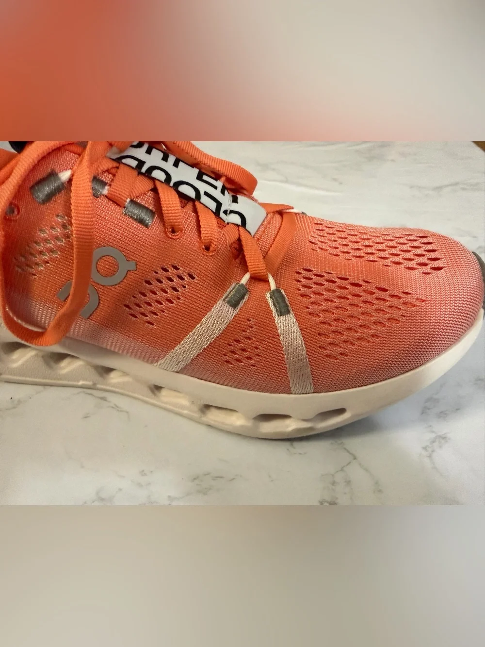 On Running Women's orange /White Cloudswift Running Shoes